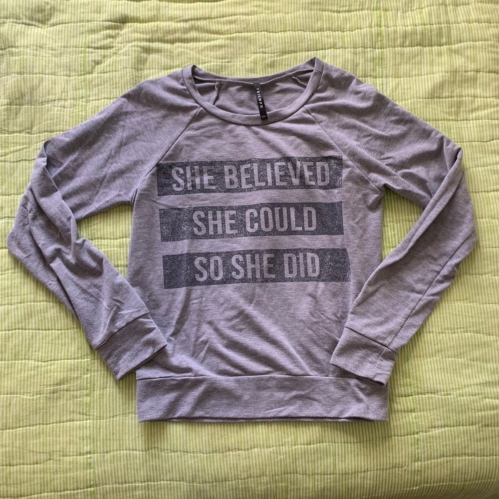 Long sleeve graphic tee